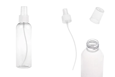 Providna PET flašica 150mL za lagane masne supstance sa sprejom i zatvaračem  - 12 kom-slika_proizvoda