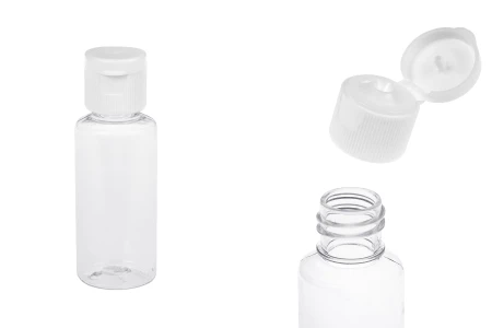 Plastična bočica za šampon 30 mL sa flip top zatvaračem - 12 kom-1