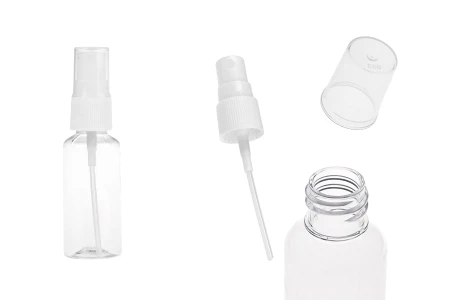 PET flašica 30mL za lagane masne supstance sa sprejom i zatvaračem - 12 kom-slika_proizvoda