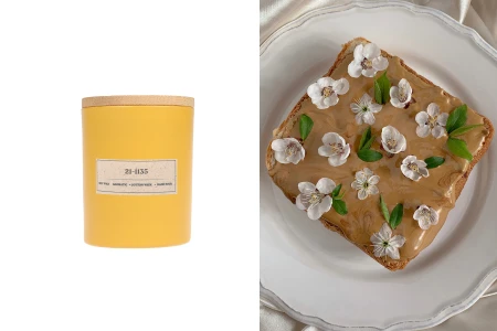 Aromatična sveća od sojinog voska sa pamučnim fitiljem (140gr)-slika_proizvoda