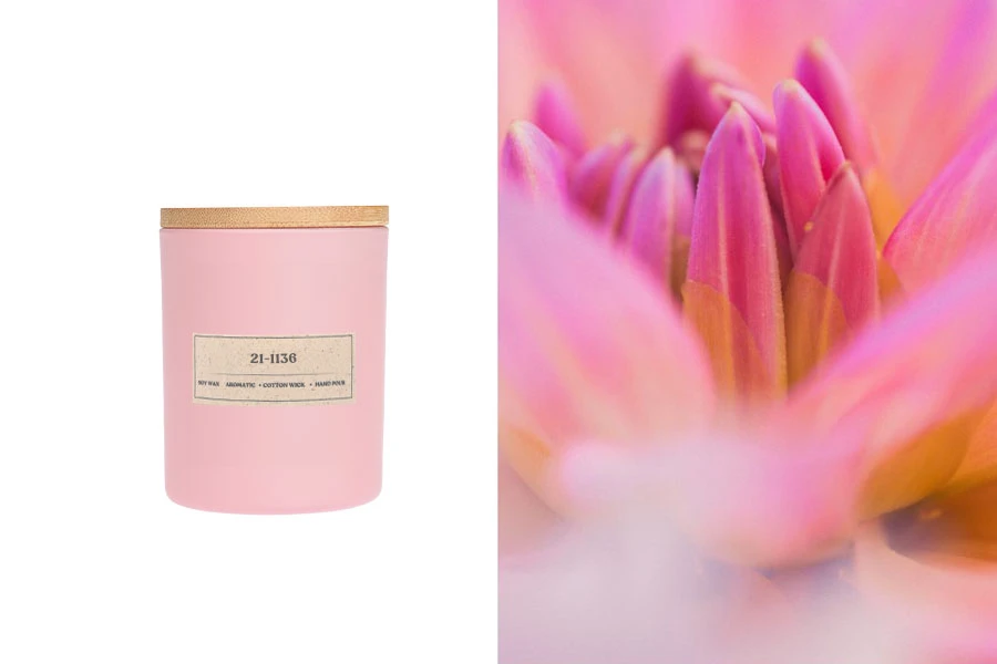 Aromatična sveća od sojinog voska sa pamučnim fitiljem (140gr)-slika_proizvoda