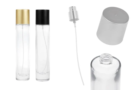 Peskirana parfemska bočica od 30mL sa raspršivačem i zatvaračem u raznim MAT bojama-slika_proizvoda