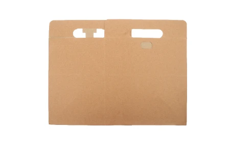 Kutija - paket za pakovanje 250x170x255mm od Kraft papira sa čvrstim kartonskim dnom - 20 kom-3