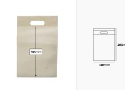 Ekološka non woven kesica 180x260mm - 50 kom-dimenzije_slike