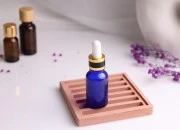 Plava staklena bočica za etarska ulja 15mL, sa grlom PP18 - bez zatvarača-slika_360