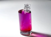 Nagnuta staklena flaša 200mL Nagnuta staklena flaša 200mL