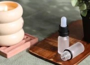 Providna staklena bočica od peskiranog stakla za etarska ulja 10mL, sa grlom PP18 - bez zatvarača-slika_360