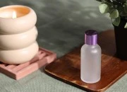 Providna staklena bočica od peskiranog stakla za etarska ulja 30mL, sa grlom PP18 - bez zatvarača