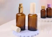 Staklena ovalna bočica 50mL za etarska ulja u braon boji, sa grlom PP18-slika_360