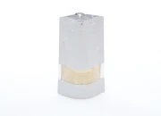 Aluminijumske DoyPack kesice sa zip zatvaranjem, prozorom, ovalnim dnom i sa mogućnošću termo lepljenja 200x50x300mm - 100kom