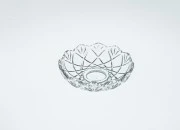 Dekorativna staklena ploča sa rupom u sredini (26 mm) za sveće i lustere - 6 kom-slika_360