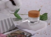 Staklena providna teglica 10mL za kreme - bez zatvarača