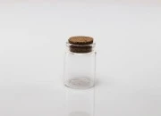 Staklena flašica sa plutanim čepom za poklončiće 40mL, 37x56 mm - 12 kom Staklena flašica sa plutanim čepom za poklončiće 40mL, 37x56 mm - 12 kom
