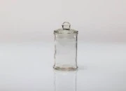 Staklena okrugla tegla 150mL sa staklenim poklopcem i hermetičkim zatvaranjem-slika_360