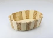Korpa drvena ovalna 195x178x60 mm
