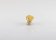 Čep od sintetičke silikonske plute f19 mm sa sjajno-zlatnim vrhom Čep od sintetičke silikonske plute f19 mm sa sjajno-zlatnim vrhom