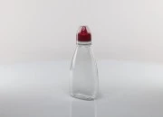 Plastična providna flaša 370mL za kečap, senf, med Plastična providna flaša 370mL za kečap, senf, med