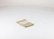 Braon platnena vrećica 100x140mm sa prozorom od tila - 12 kom Braon platnena vrećica 100x140mm sa prozorom od tila - 12 kom
