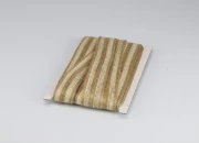 Ukrasna “gro”  traka od lana, dvobojna (bež/smeđa) 30mmx10m-slika_360