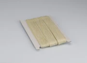 Ukrasna “gro”  traka od lana, dvobojna (bež/providna) 25mmx10m-slika_360