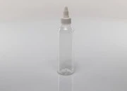 Flašica PET 120mL providna sa belim twist up zatvaračem "unicorn" za elektronske cigarete - 50 kom Flašica PET 120mL providna sa belim twist up zatvaračem "unicorn" za elektronske cigarete - 50 kom
