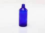 Staklena plava bočica 100mL za ulje