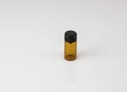 Braon staklena bočica 5mL sa crnim plastičnim zatvaračem sa sigurnosnim zatvaranjem Braon staklena bočica 5mL sa crnim plastičnim zatvaračem sa sigurnosnim zatvaranjem