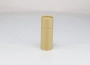 Cilindrična braon kartonska kutijica 46x125mm za bočice (bela iznutra) - 12 kom-slika_360