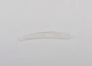 Plastična bela PE spatula 47,5mm za kreme - 24 kom