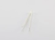 Plastična bela PE pinceta 71mm - 24 kom-slika_360