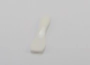 Plastična bela PE spatula 54x11mm za kreme - 24 kom
