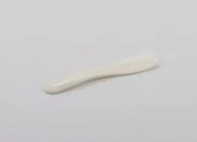 Plastična bela PE spatula 61x13mm za kreme - 24 kom
