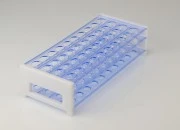 Plastični stalak 256x113x64 mm – 40 mesta (prečnik otvora 18 mm) Plastični stalak 256x113x64 mm – 40 mesta (prečnik otvora 18 mm)