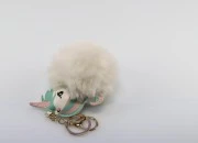 Čupavi privezak u obliku jednoroga, raznih boja-slika_360