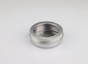 Aluminijumska kutijica 100mL sa prozorom na poklopcu -12 kom