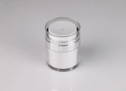 Airless plastična teglica 50mL za kremu sa providnim zatvaračem Airless plastična teglica 50mL za kremu sa providnim zatvaračem