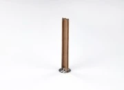 Drveni fitilj 15x100mm sa metalnom osnovom za sveće - 5 kom Drveni fitilj 15x100mm sa metalnom osnovom za sveće - 5 kom