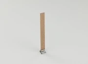 Drveni fitilj 13x127 mm sa metalnom osnovom za sveće - 25 kom-slika_360