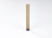 Drveni fitilj  16x127 mm sa metalnom osnovom za sveće - 5 kom