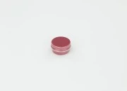 Aluminijumska kutija za kreme 15mL u roze boji, sa poklopcem sa zaptivkom - 12 kom